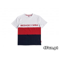 T-SHIRT DC SHOES GLENFERRIE SS BRANCO
